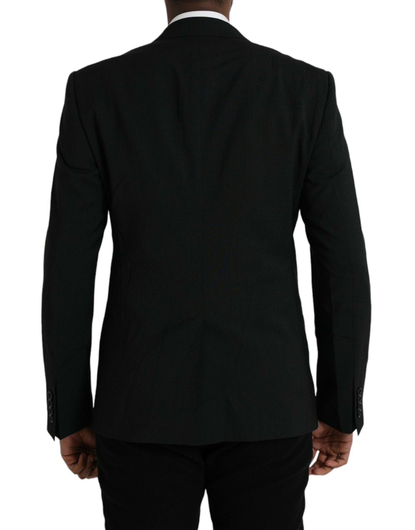 Dolce & Gabbana – MARTINI – Einreihiger Schalblazer, Blau