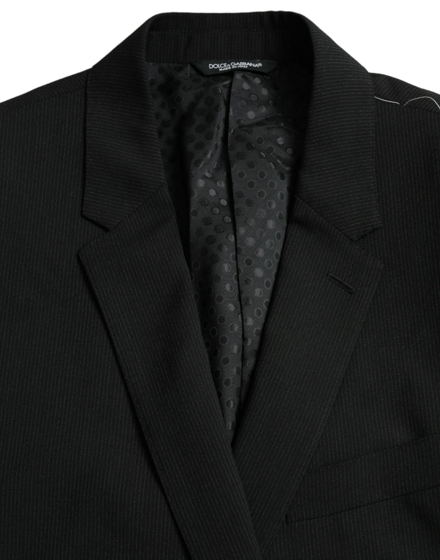 Dolce & Gabbana – MARTINI – Einreihiger Schalblazer, Blau