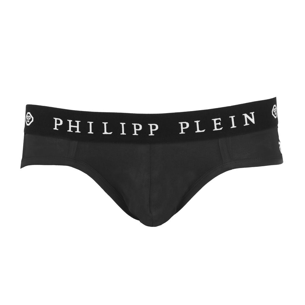 Philipp Plein – Schwarzes Herren-Boxershorts-Set aus Baumwolle