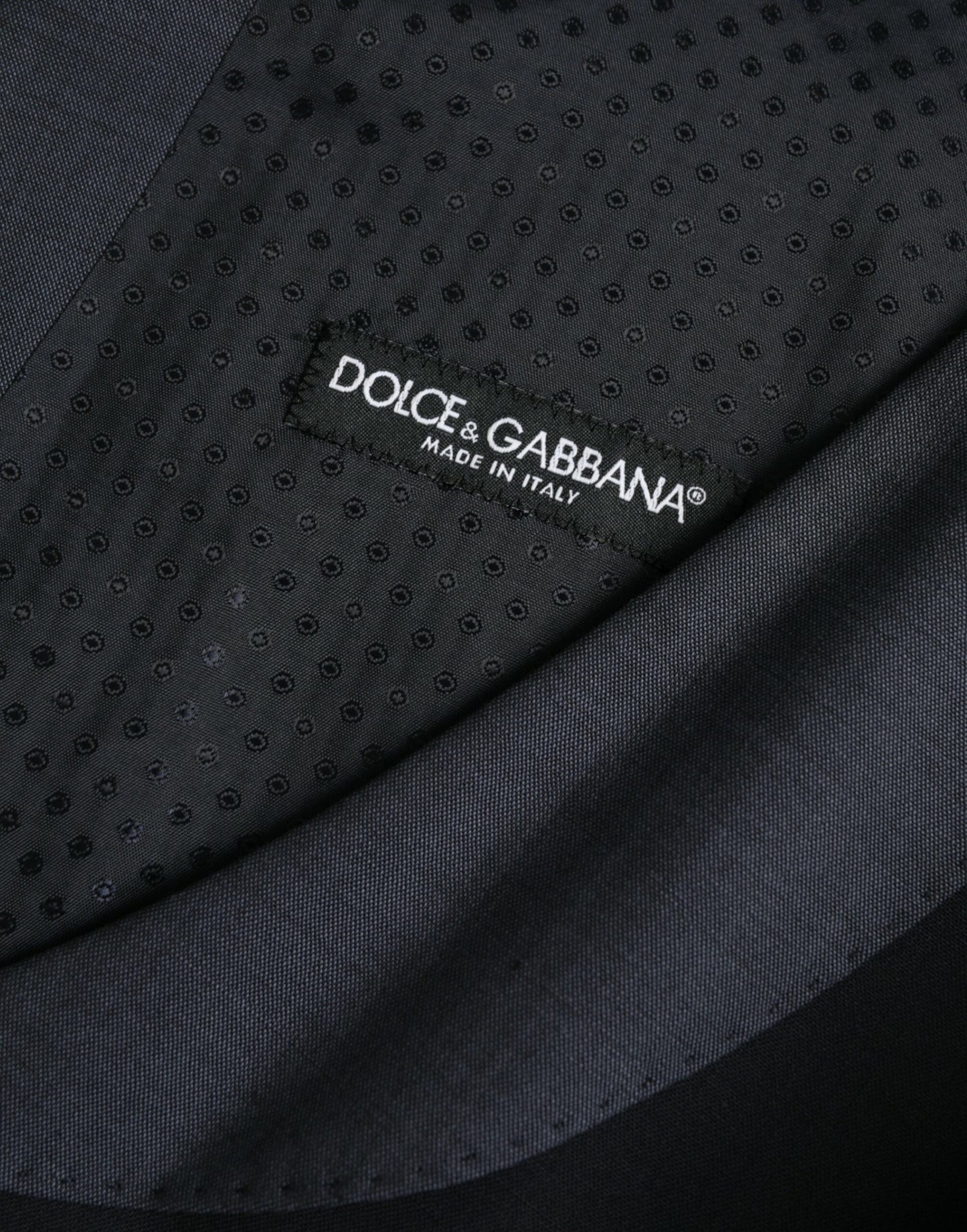 Dolce & Gabbana Schwarze Wollweste, formelle Weste