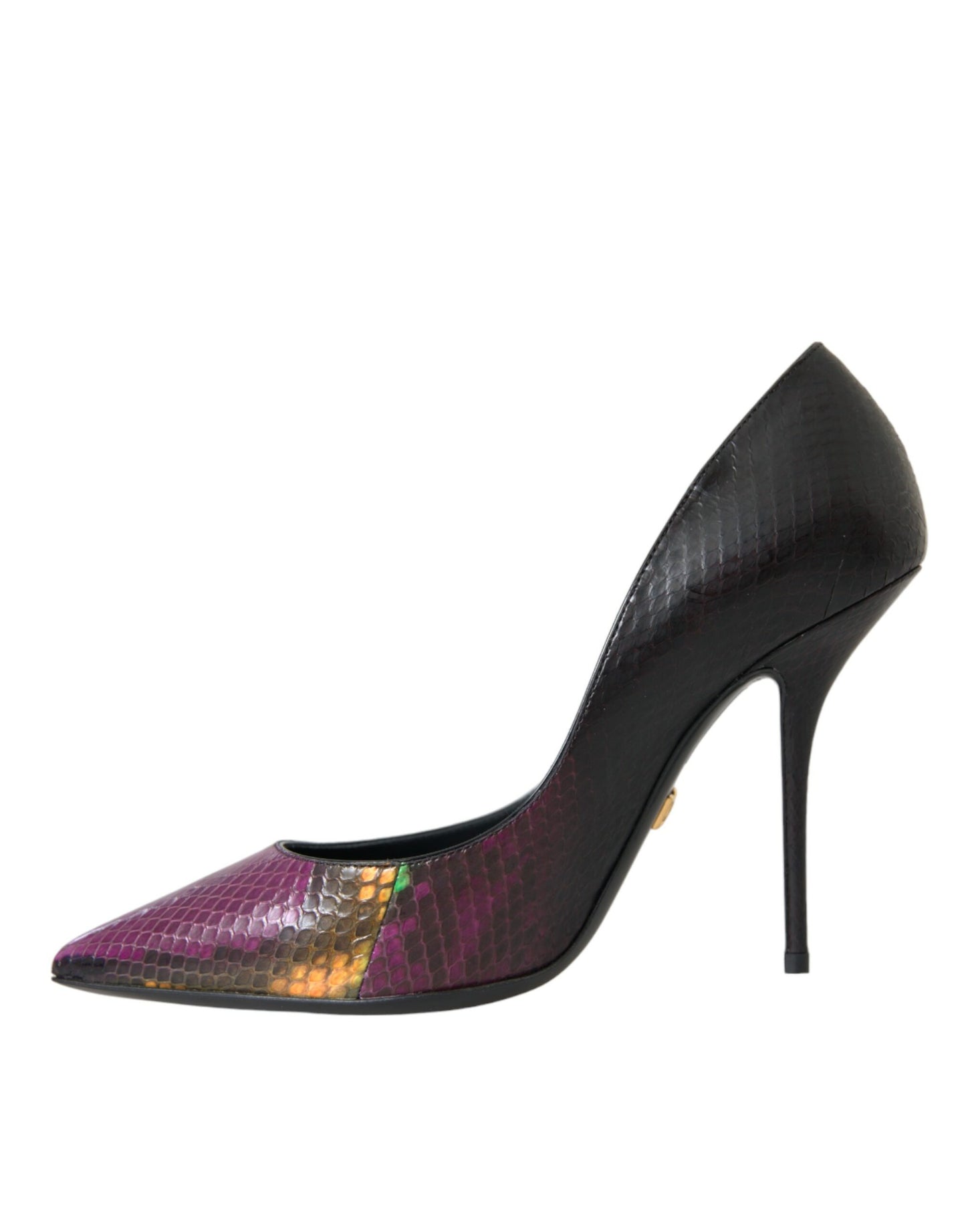 Dolce & Gabbana Multicolor Exotic Leather Heels Pumps Schuhe