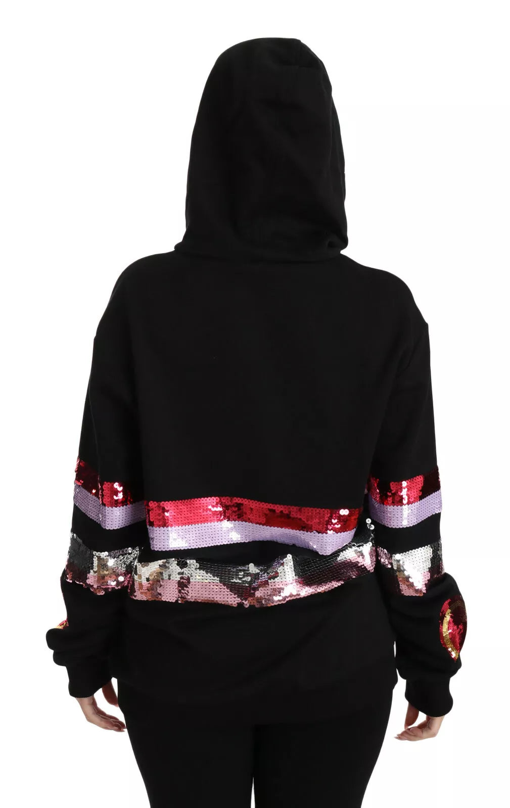 Dolce & Gabbana DG Pailletten-Kapuzenpullover