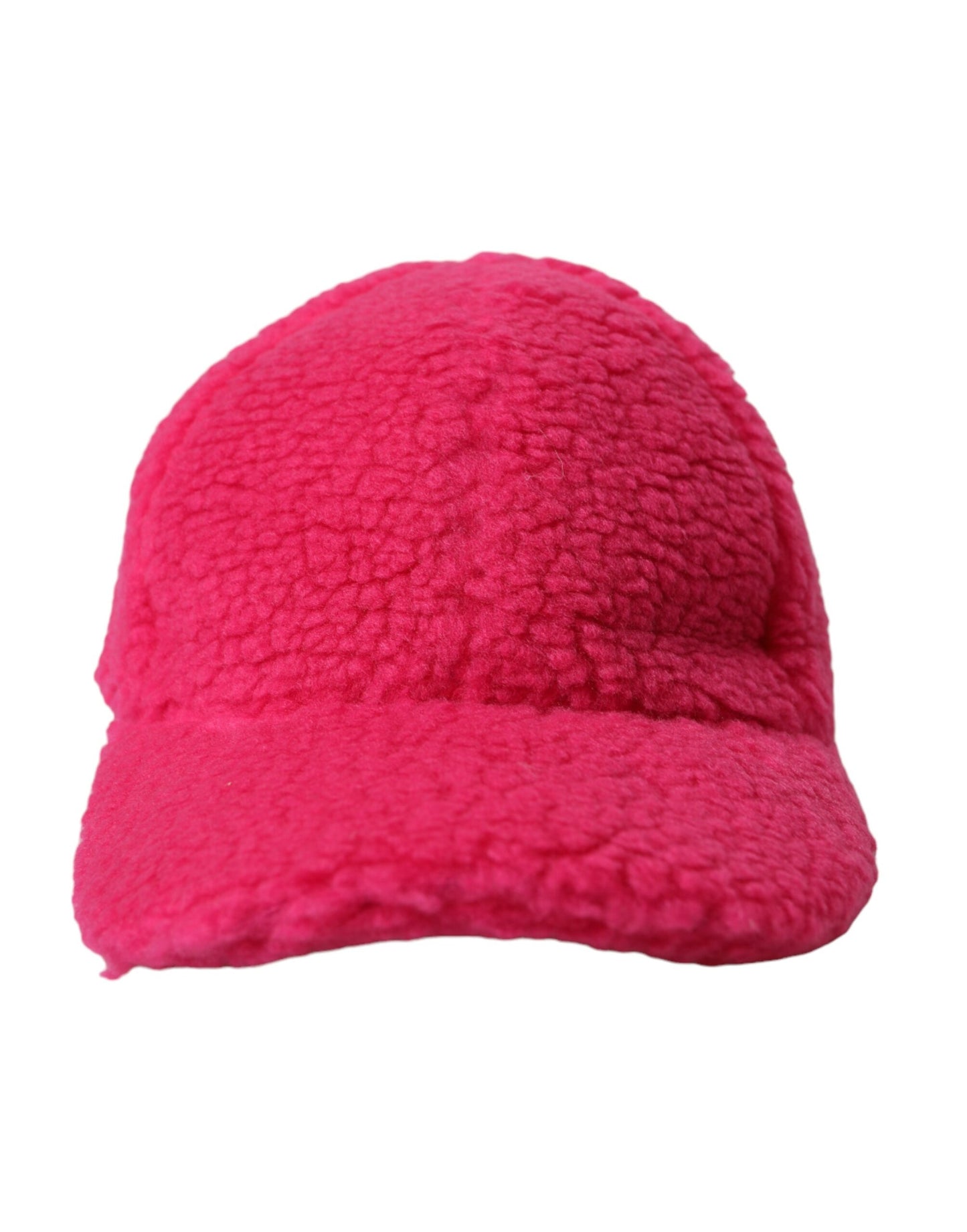 Dolce & Gabbana – Baseballmütze aus Fleece und Plüsch in Rosa für Herren