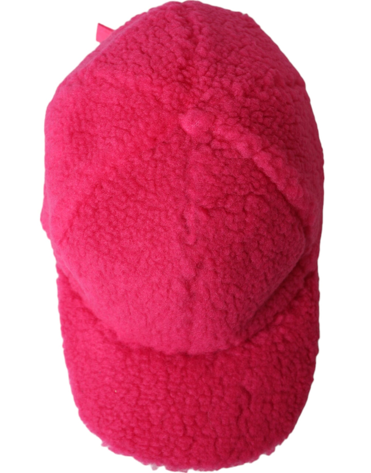 Dolce & Gabbana – Baseballmütze aus Fleece und Plüsch in Rosa für Herren