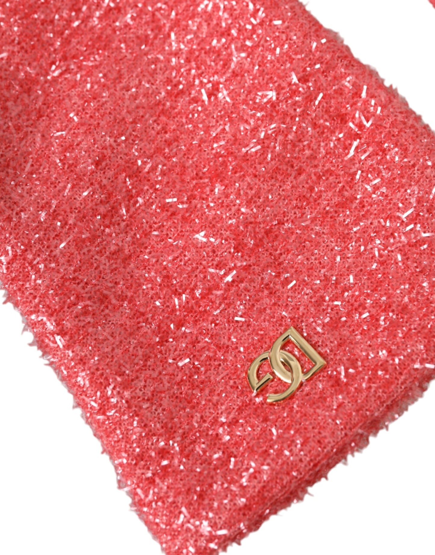 Dolce & Gabbana – Rosa Lurex Fantasia – Mittellange Handschuhe