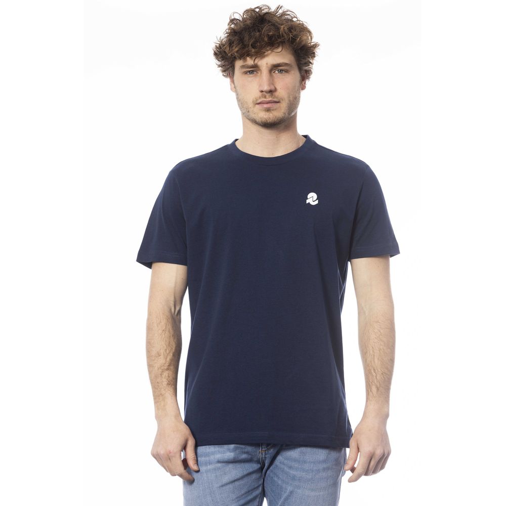 Invicta Blaues Baumwoll-T-Shirt für Herren