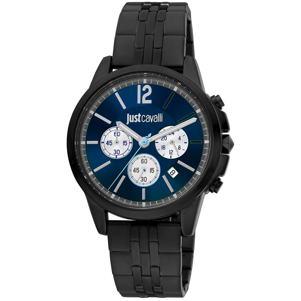 Just Cavalli Schwarze Herrenuhr