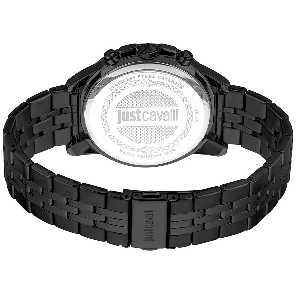 Just Cavalli Schwarze Herrenuhr