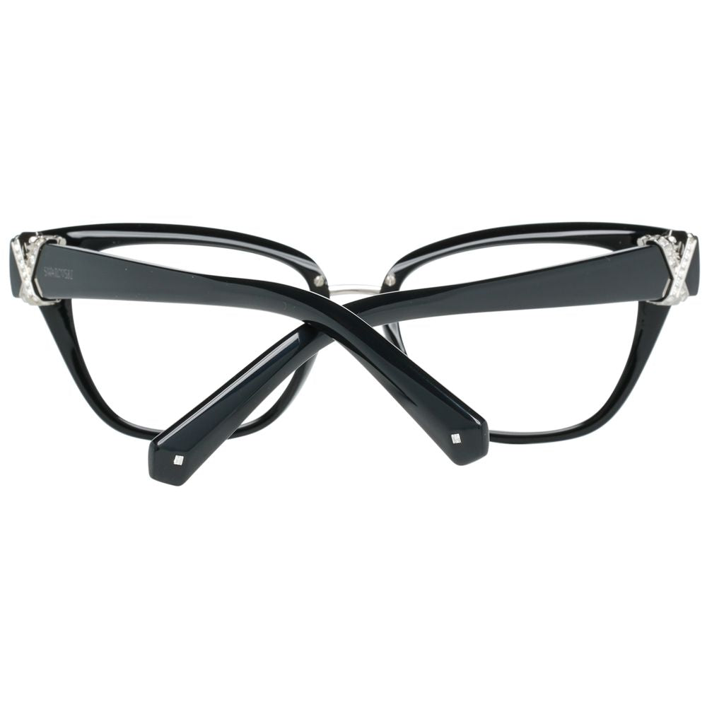 Swarovski Schwarze Brillenfassungen für Damen