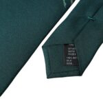 Dolce & Gabbana – Verstellbare Herrenkrawatte aus 100 % Seide mit grünem Aufdruck