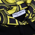 Dolce & Gabbana – Schwarzes Baumwoll-Kapuzensweatshirt mit Logo