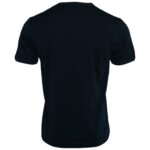 Dolce & Gabbana – Dunkelblaues T-Shirt aus Baumwolle mit Rundhalsausschnitt und kurzen Ärmeln