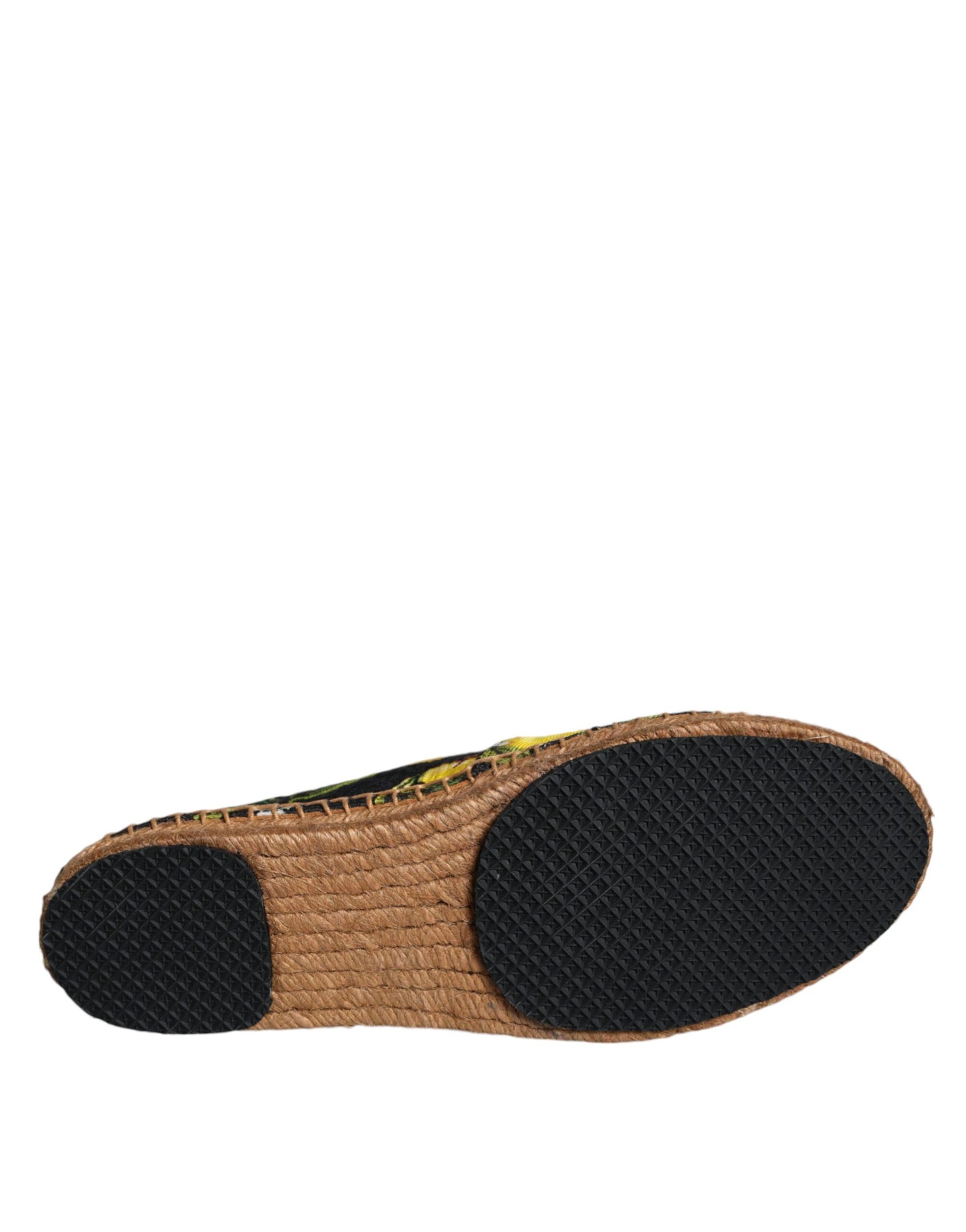 Dolce & Gabbana – Mehrfarbige Zitronen-Espadrilles zum Hineinschlüpfen