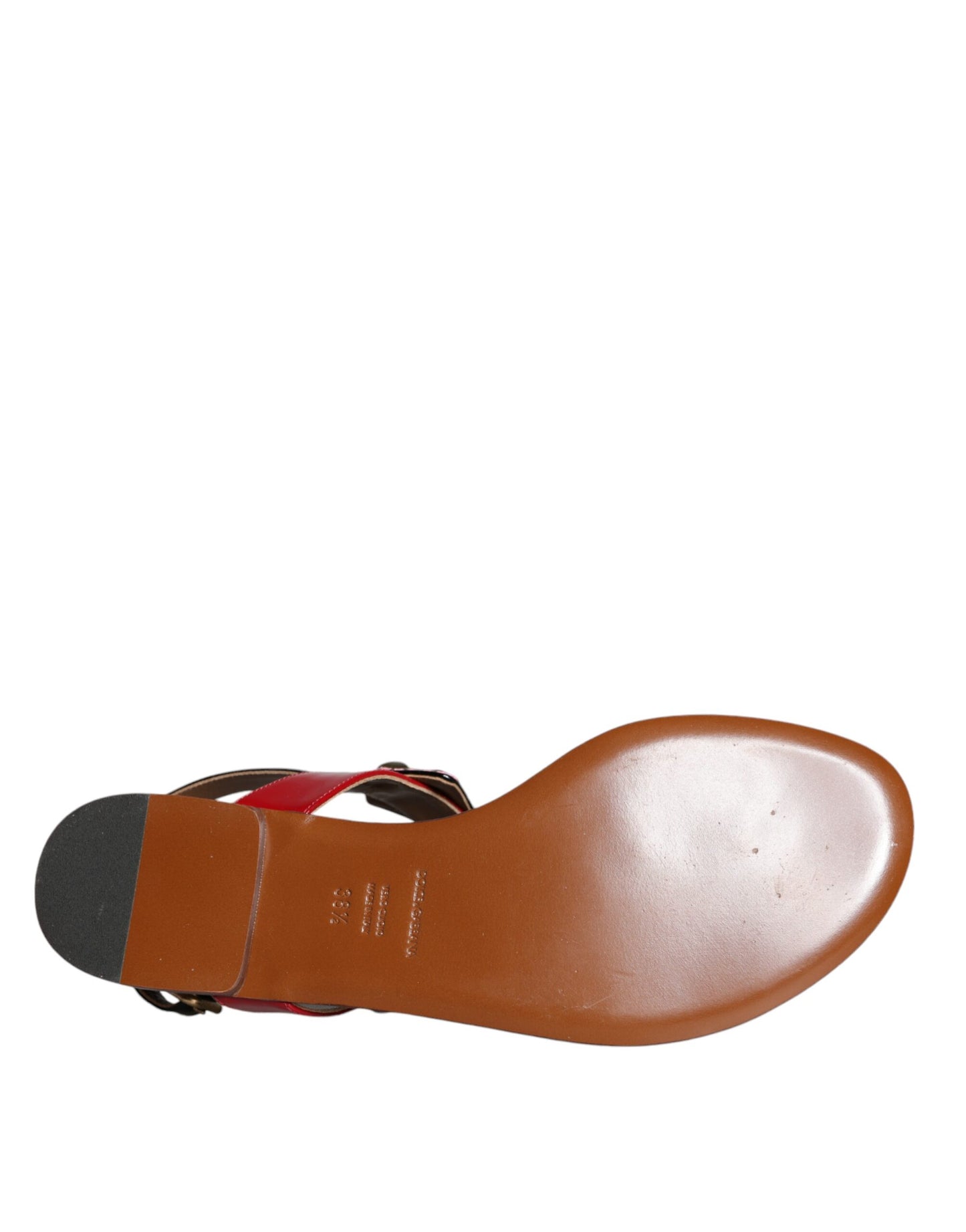 Dolce & Gabbana Multicolor Crystal Sandalen Flip Flops Schuhe