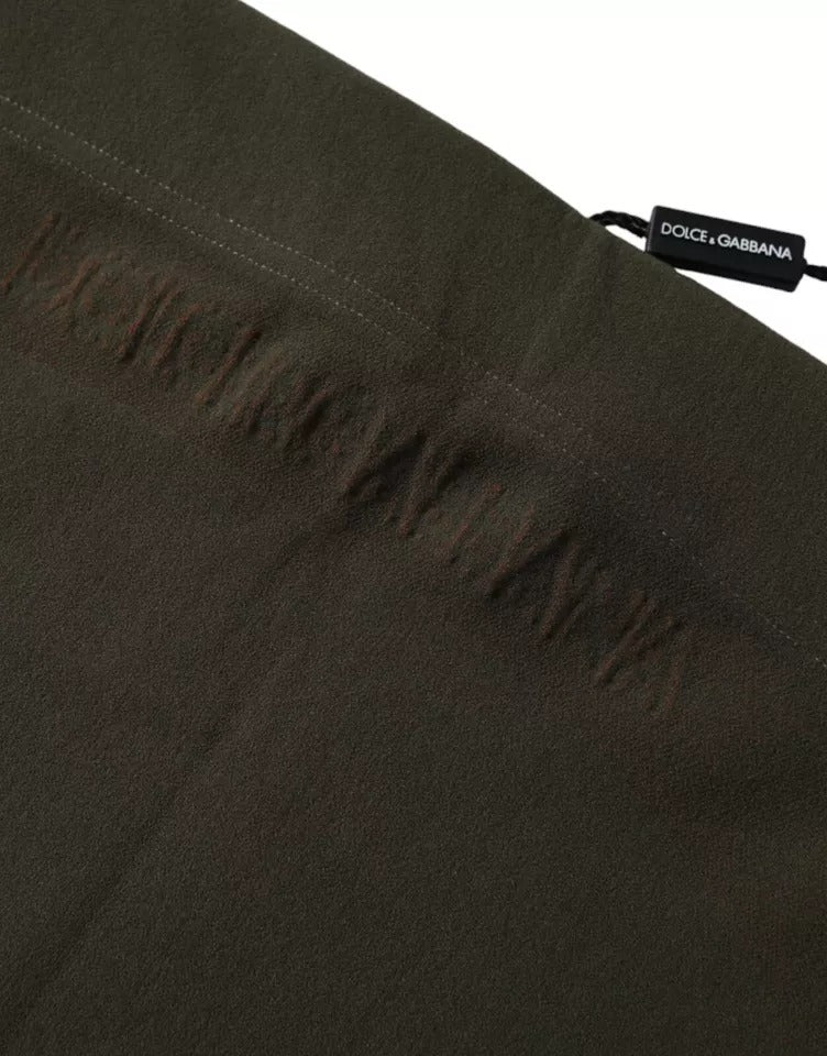 Dolce & Gabbana – Braune Boxershorts aus Baumwollstretch