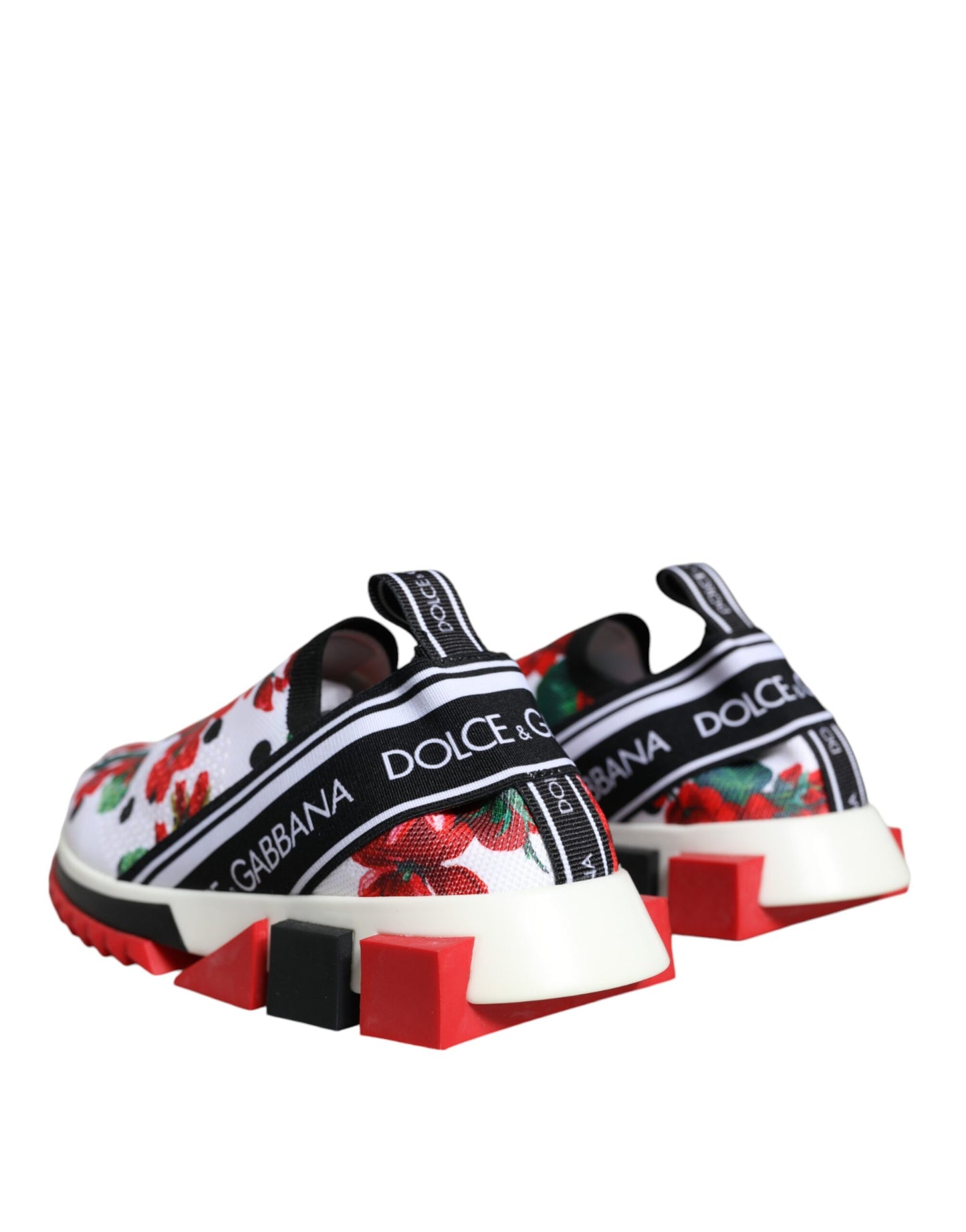 Dolce & Gabbana Mehrfarbige Geranien-Sorrento-Sneakers
