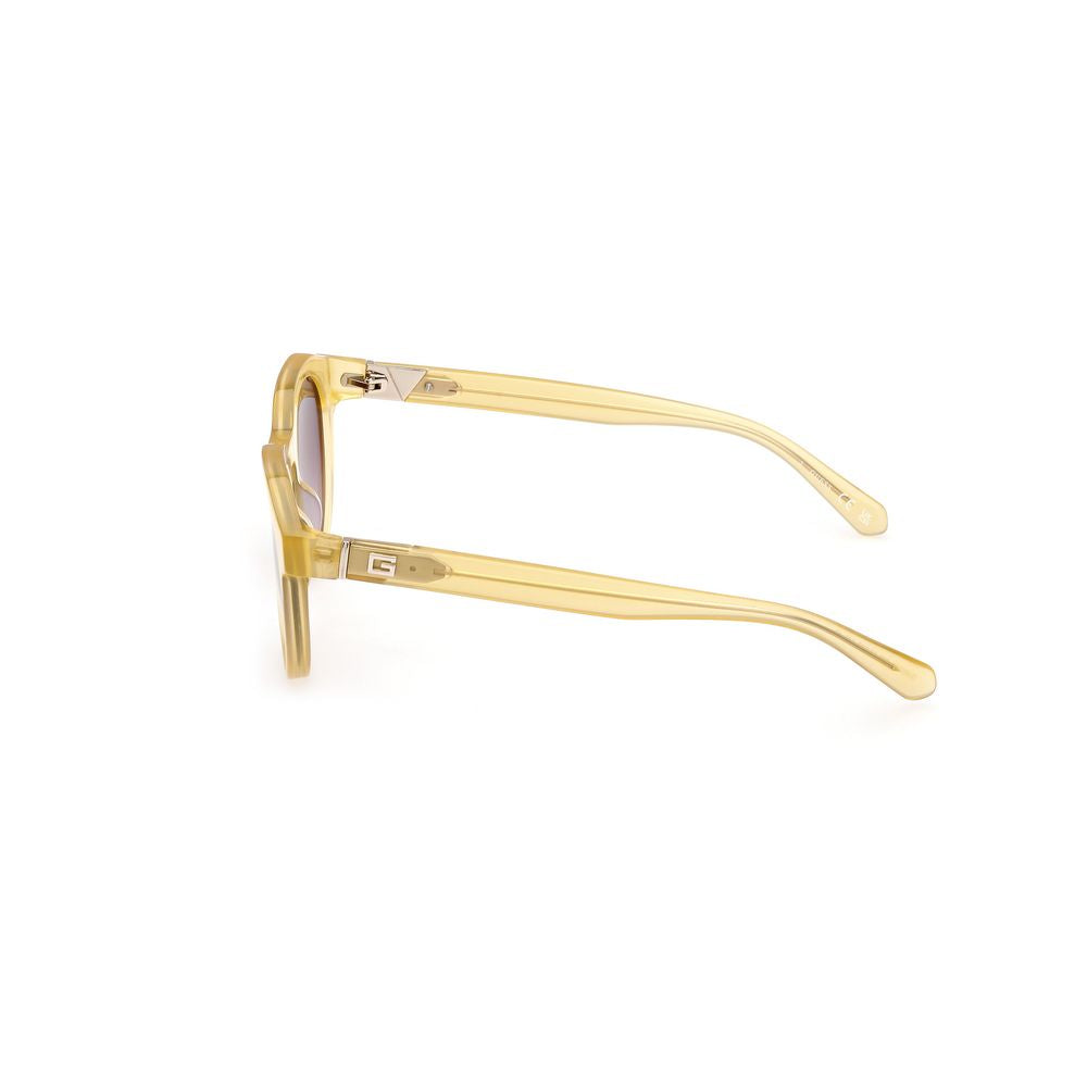 Guess – Gelbe Sonnenbrille aus Kunststoff