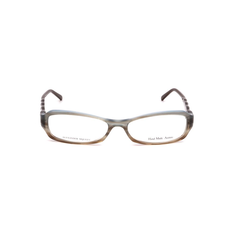 Braune Acetat-Rahmen von Alexander McQueen