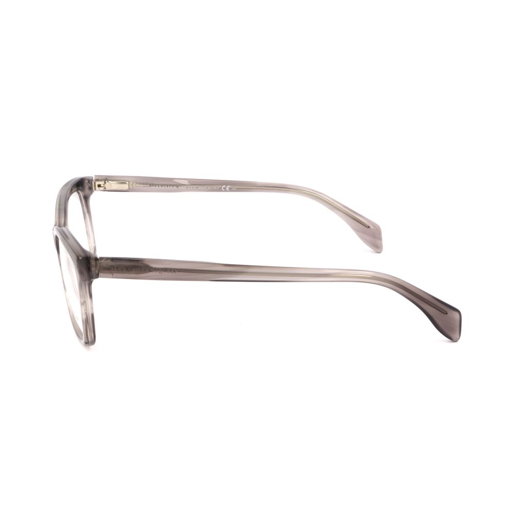 Alexander McQueen Graue Acetatrahmen