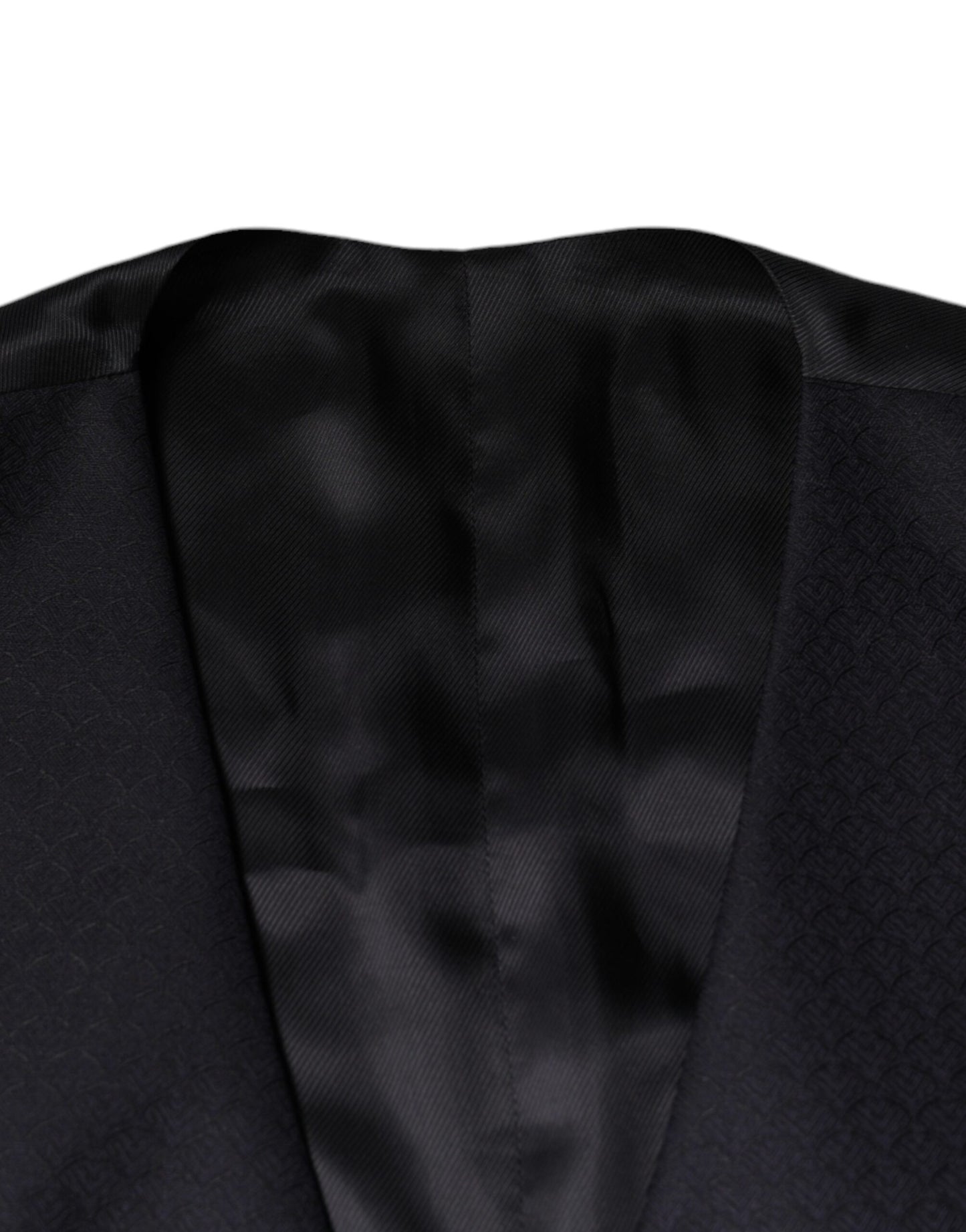Dolce & Gabbana Schwarze Wollweste, formelle Weste