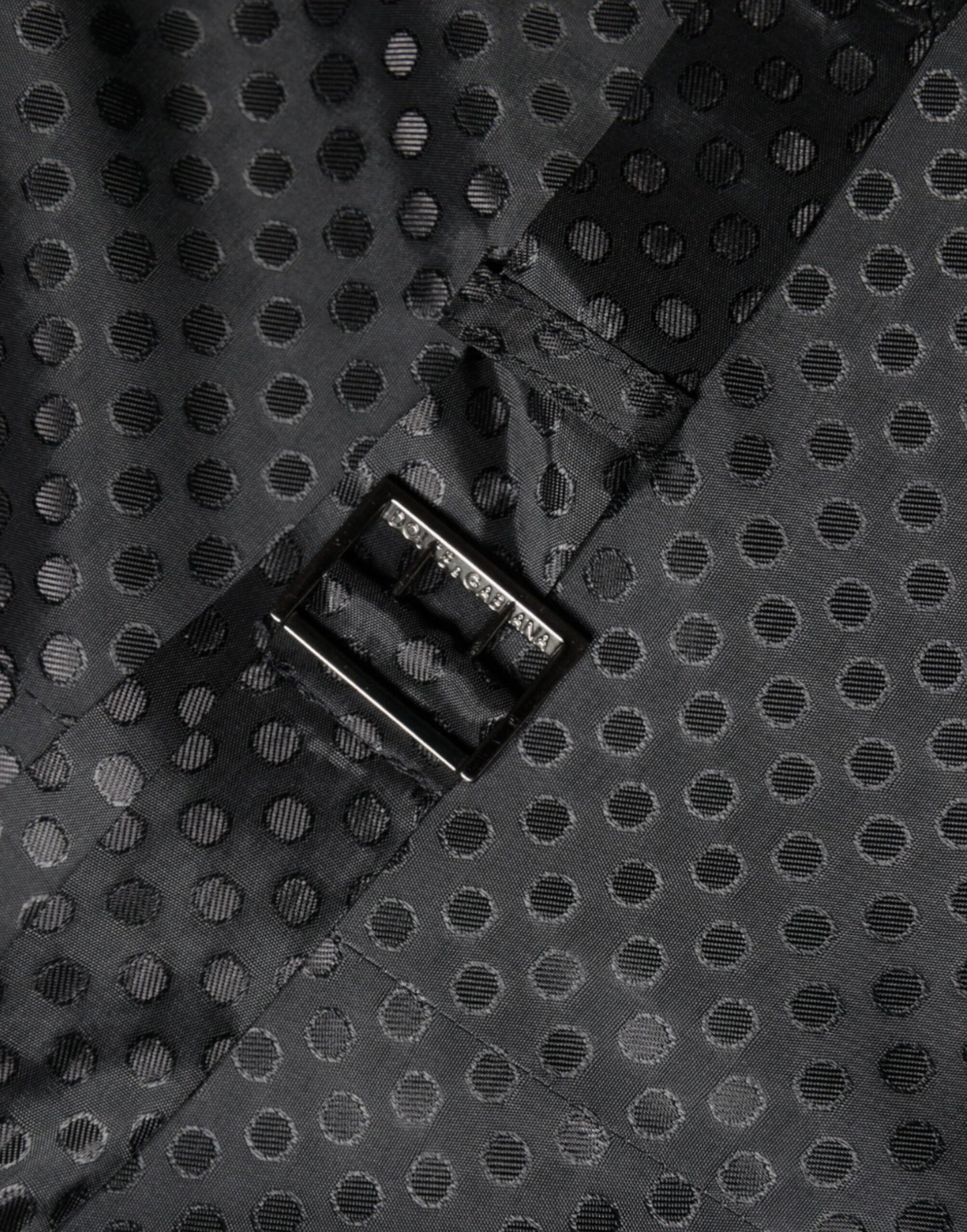 Dolce & Gabbana Schwarze Wollweste, formelle Weste
