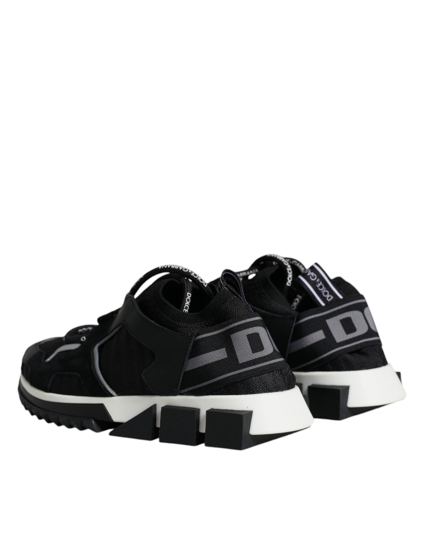 Dolce & Gabbana Sorrento Trekking-Sneakers aus schwarzem Mesh
