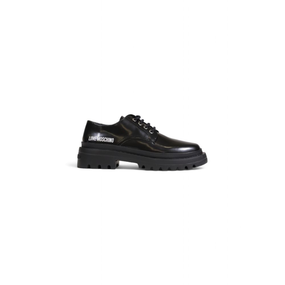 Love Moschino Schwarze Polyethylen-Plattform