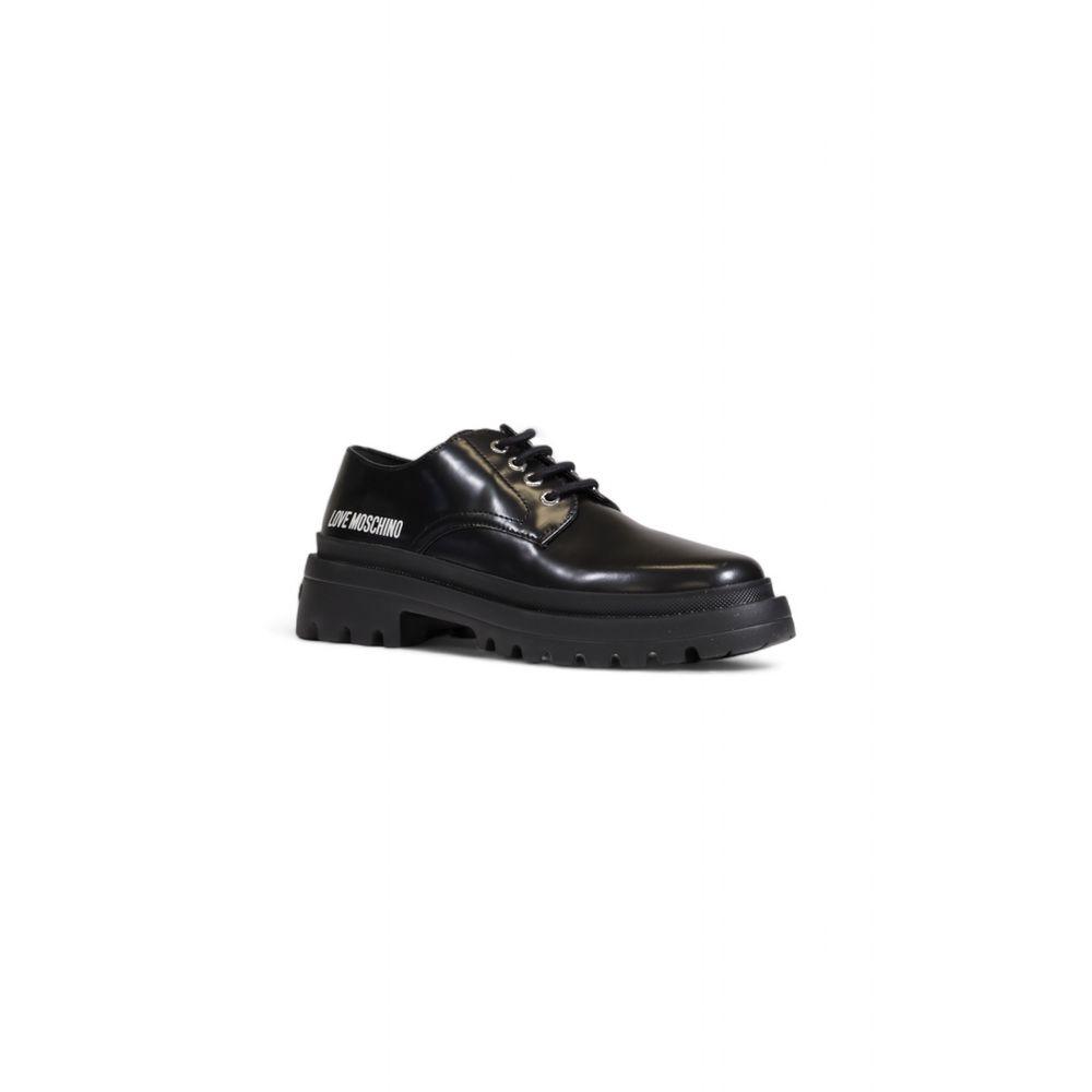 Love Moschino Schwarze Polyethylen-Plattform