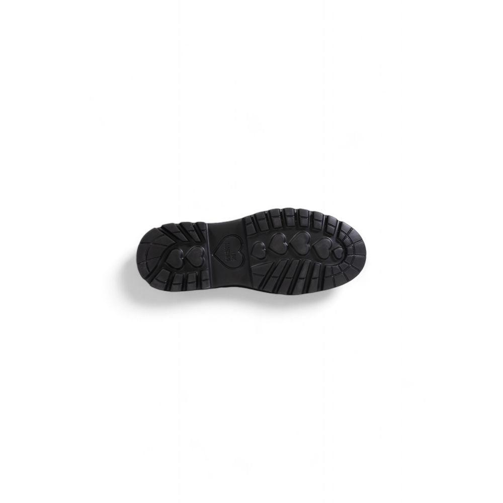 Love Moschino Schwarze Polyethylen-Plattform