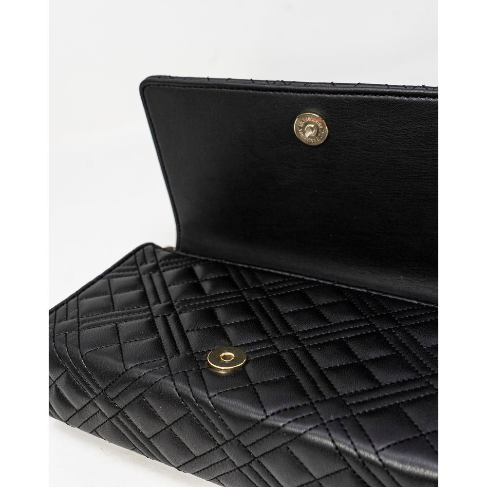 Love Moschino – Schwarze Handtasche aus Polyethylen