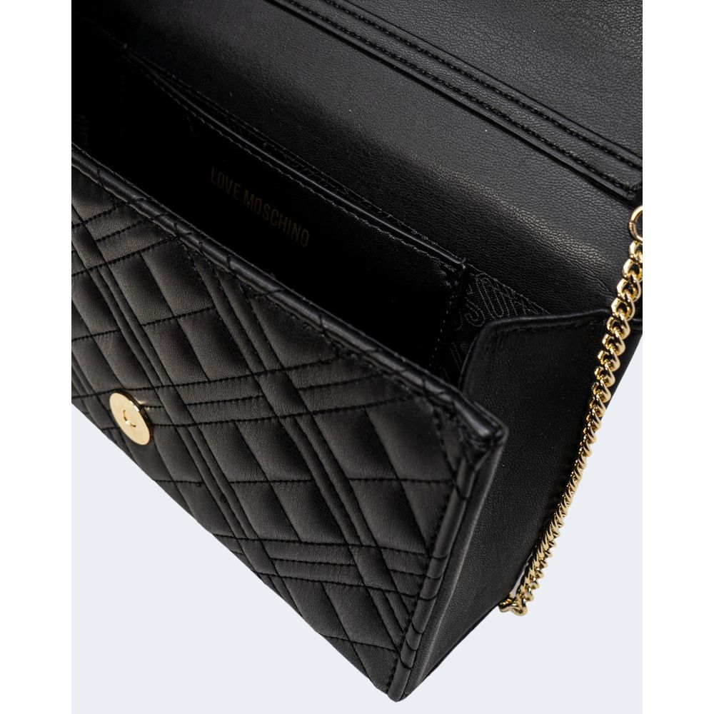 Love Moschino – Schwarze Handtasche aus Polyethylen