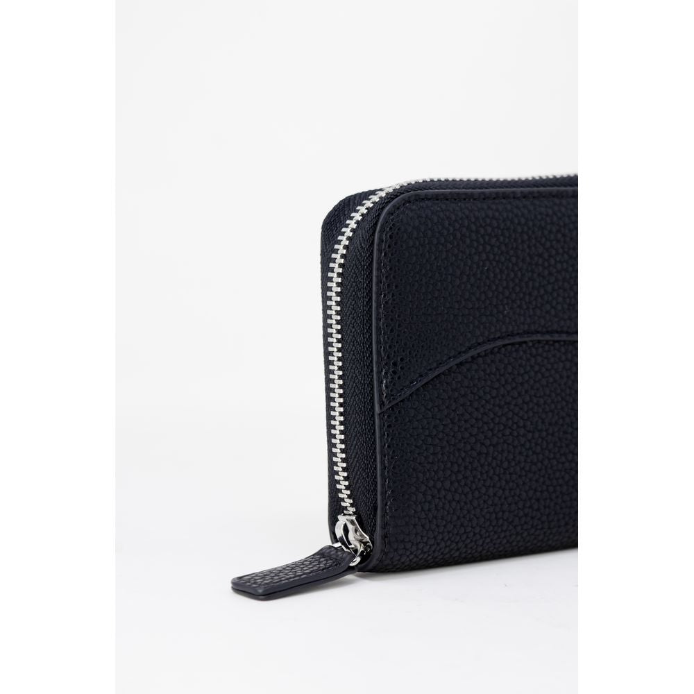 Armani Exchange – Schwarze Geldbörse aus Polyethylen