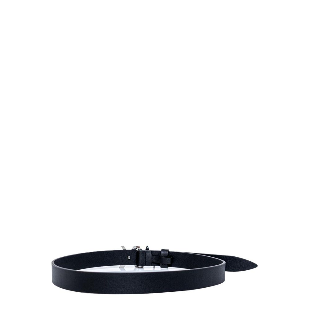 Armani Exchange – Schwarzer Ledergürtel