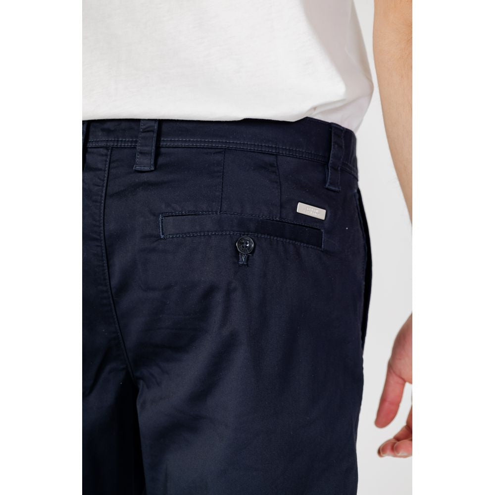 Armani Exchange – Blaue Baumwoll-Bermuda