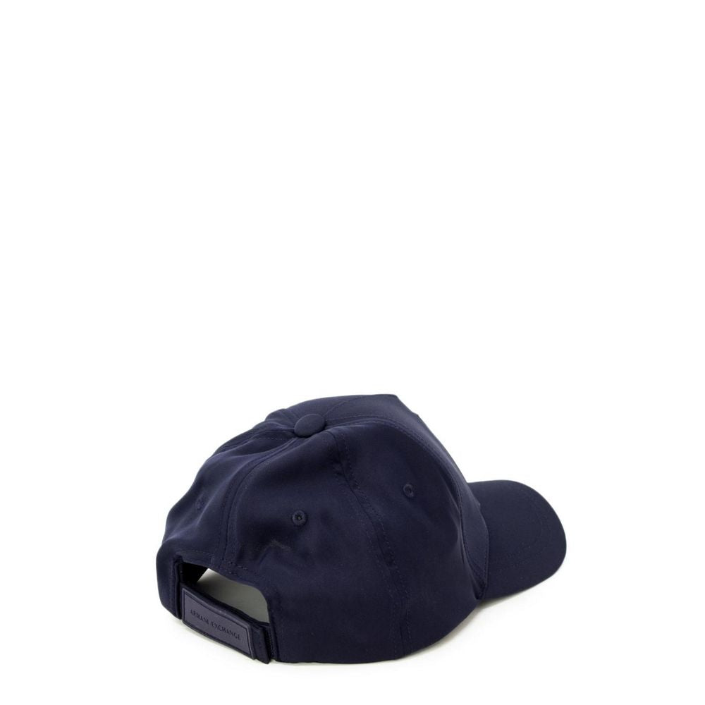 Armani Exchange – Baseballmütze aus Polyester in Blau