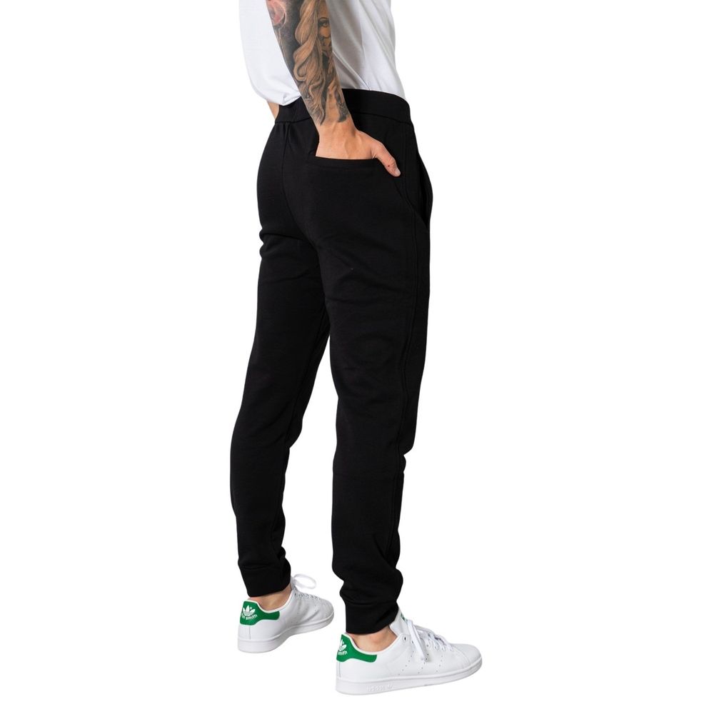 Armani Exchange – Schwarze Jogginghose aus Baumwolle