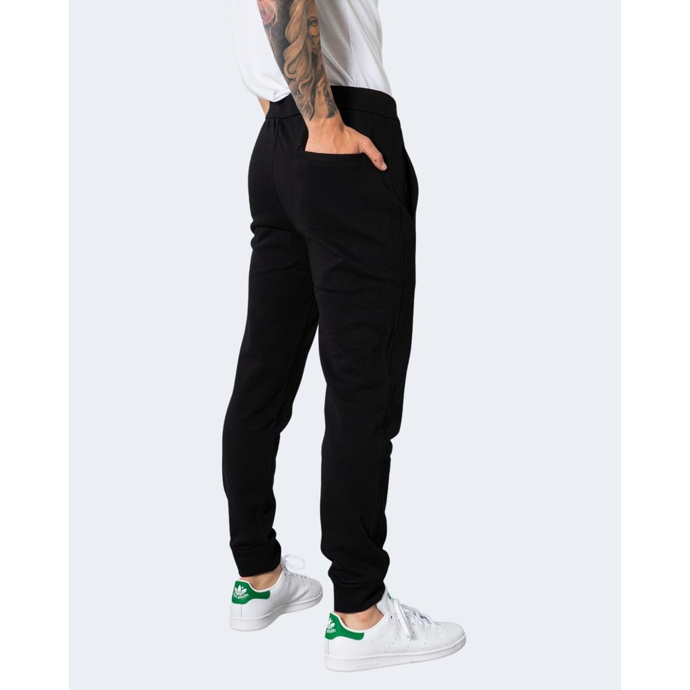 Armani Exchange – Schwarze Jogginghose aus Baumwolle
