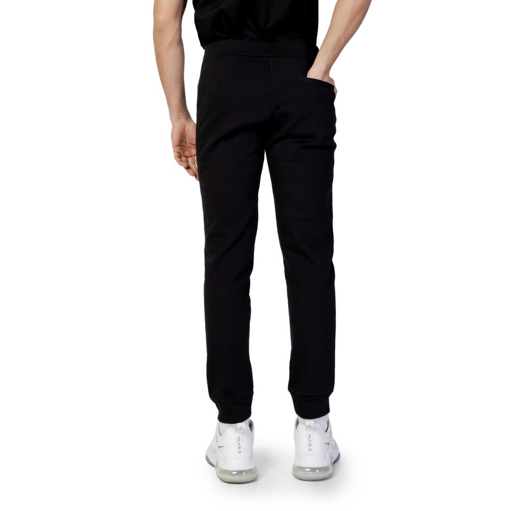 Armani Exchange – Schwarze Jogginghose aus Baumwolle