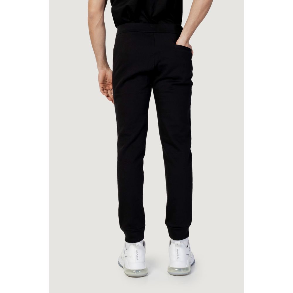 Armani Exchange – Schwarze Jogginghose aus Baumwolle