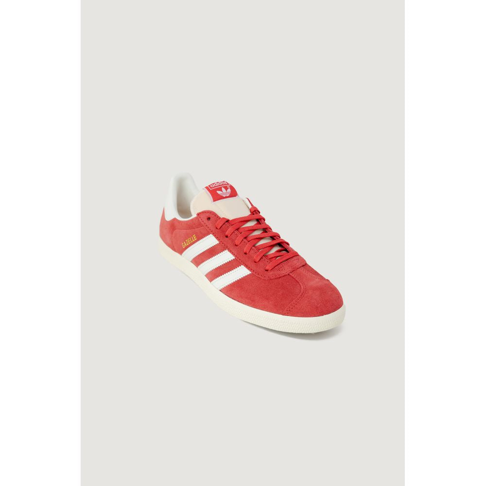 Adidas – Orangefarbene Wildleder-Sneaker