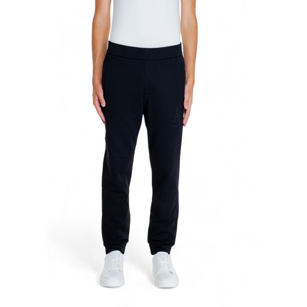 Armani Exchange – Schwarze Jogginghose aus Baumwolle