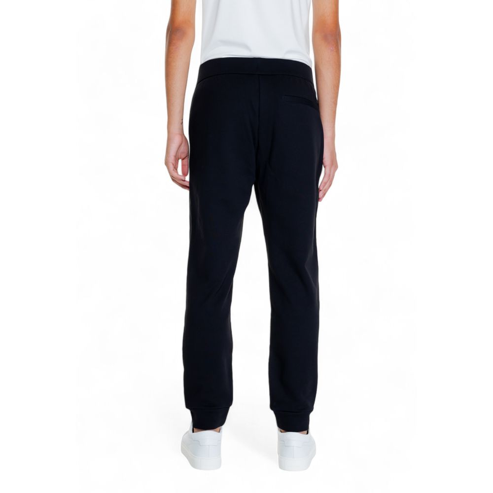 Armani Exchange – Schwarze Jogginghose aus Baumwolle