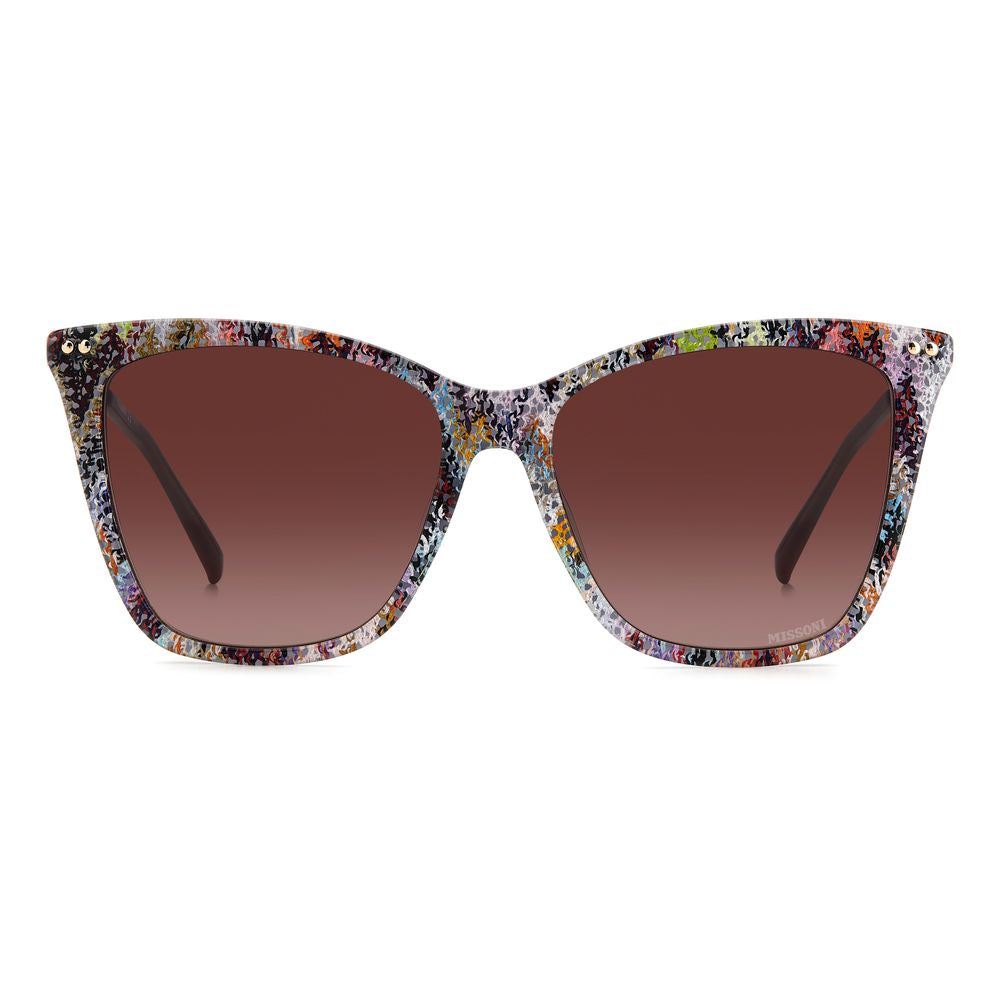 Missoni Mehrfarbige Acetat-Sonnenbrille