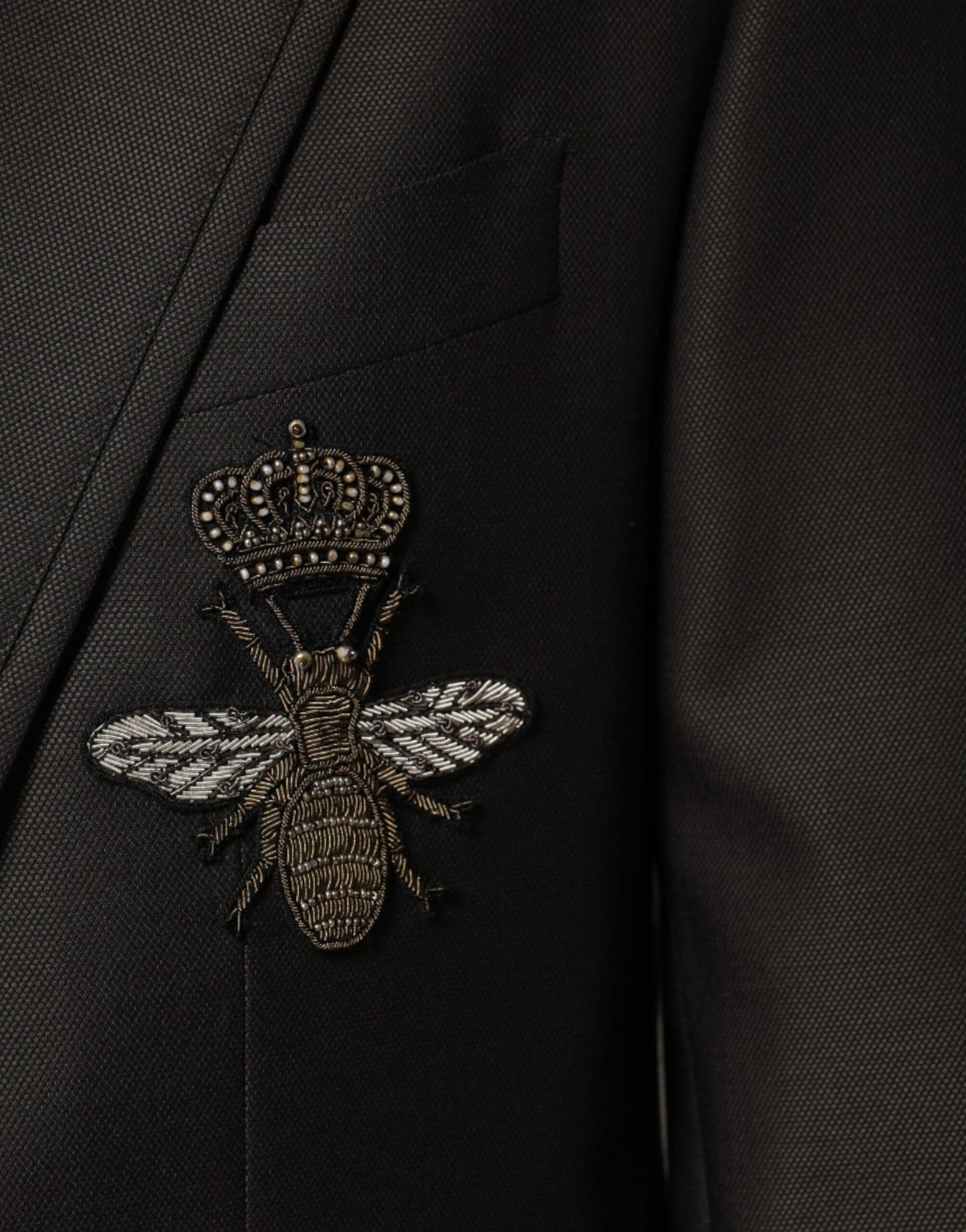 Dolce & Gabbana Blazer Braun Grün Bienenwolle Jacke Mantel