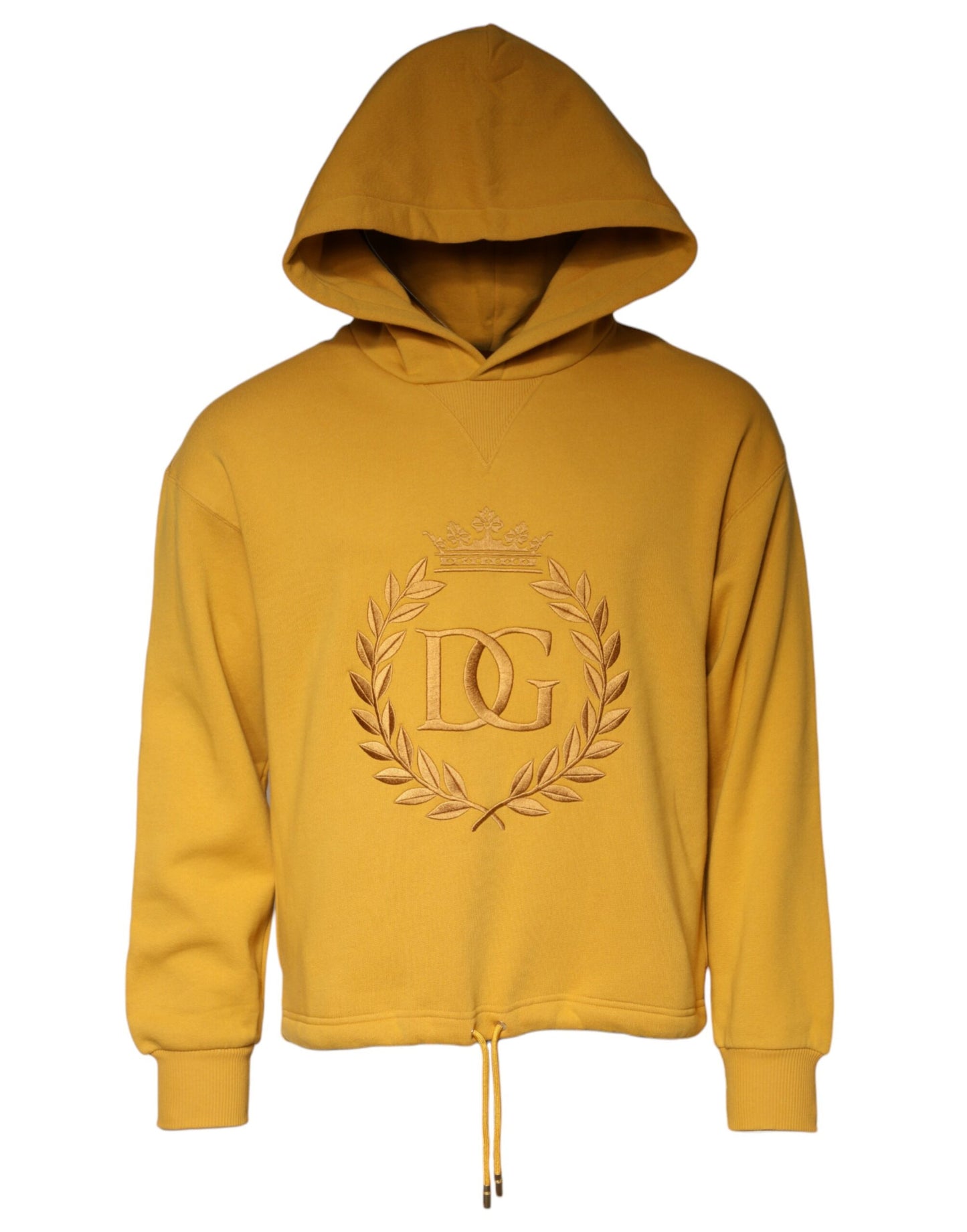Dolce & Gabbana Senf DG Kapuzenpullover für Herren