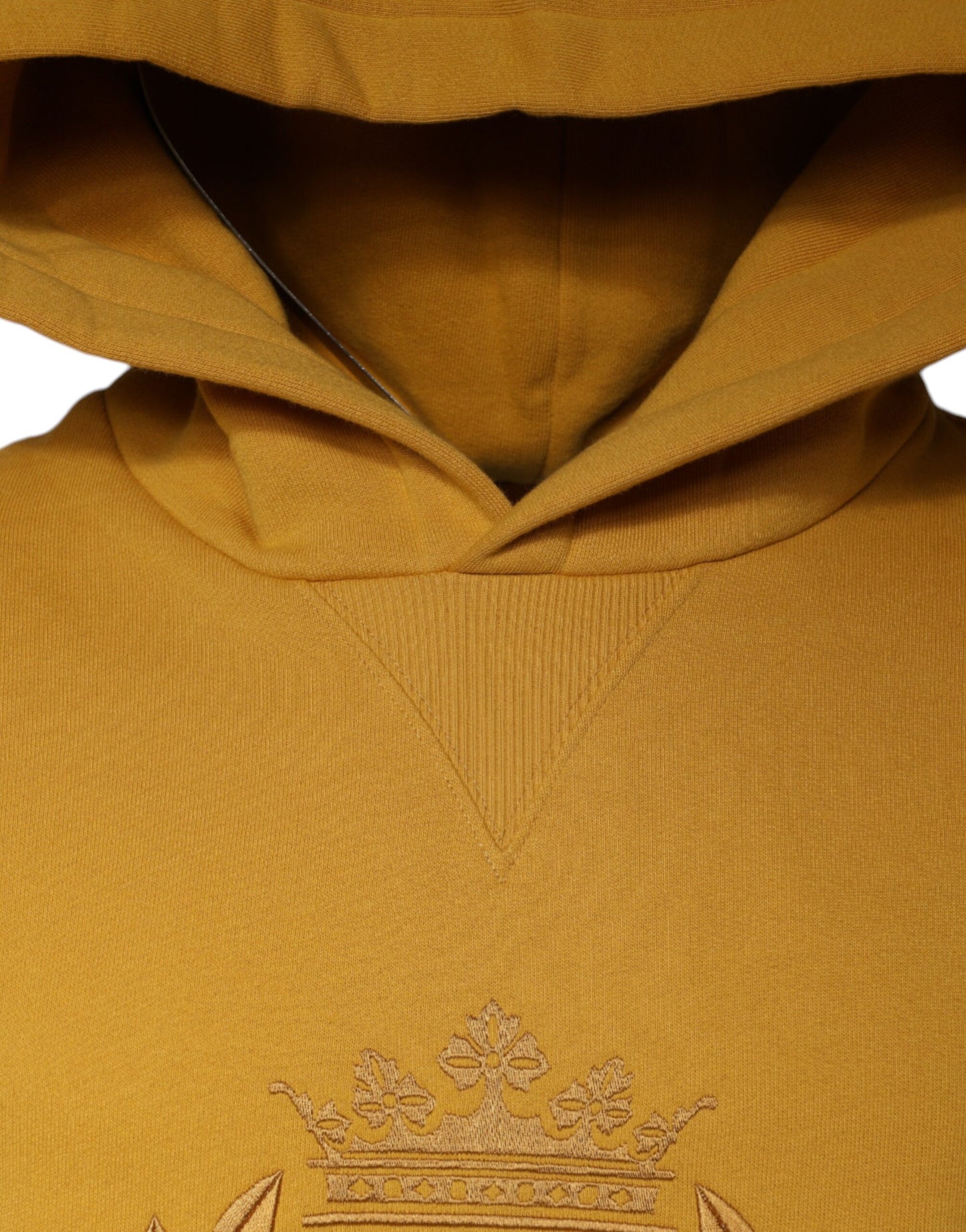 Dolce & Gabbana Senf DG Kapuzenpullover für Herren
