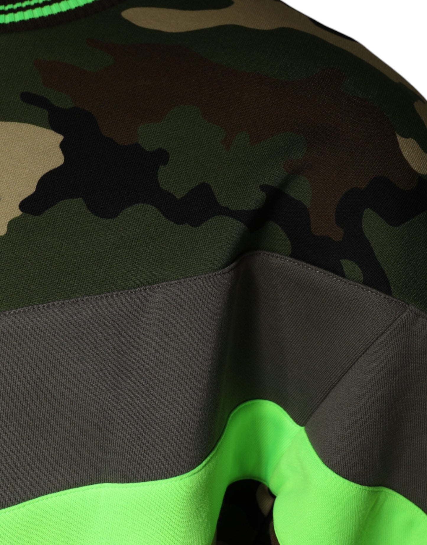 Dolce & Gabbana Mehrfarbiger Camouflage-Sweatshirtpullover