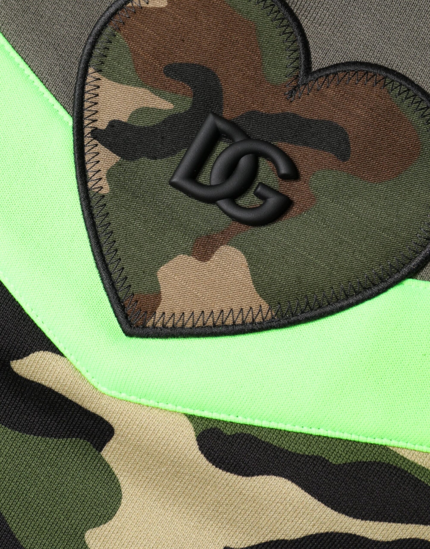 Dolce & Gabbana Mehrfarbiger Camouflage-Sweatshirtpullover