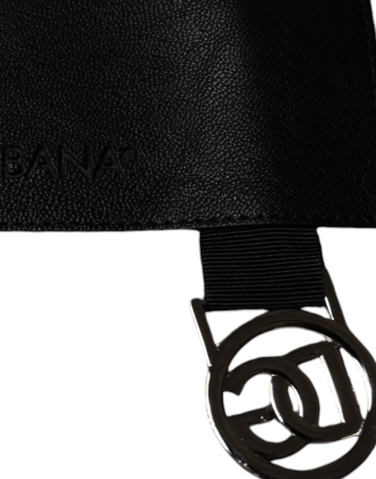 Dolce & Gabbana – Graues T-Shirt aus Baumwolle mit Rundhalsausschnitt und Logo-Patch