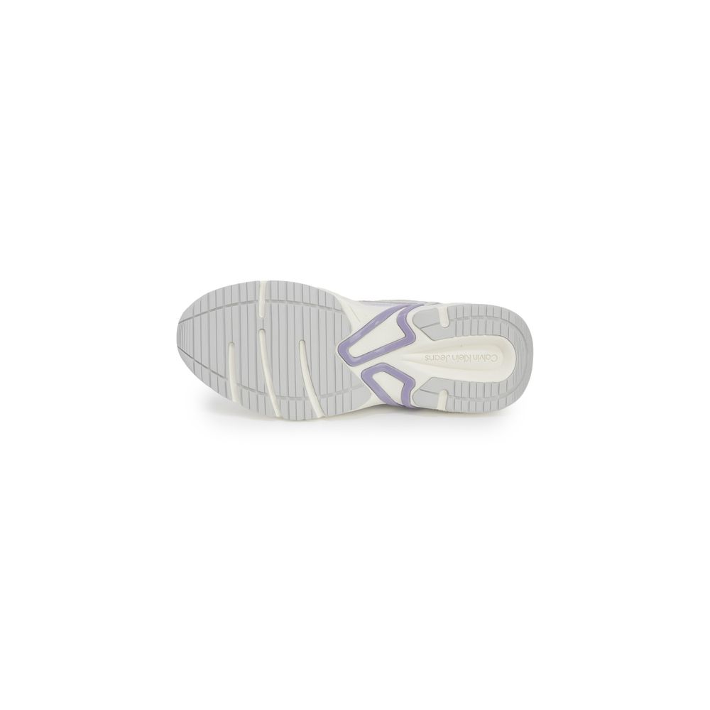 Calvin Klein Jeans – Lila Ledersneaker
